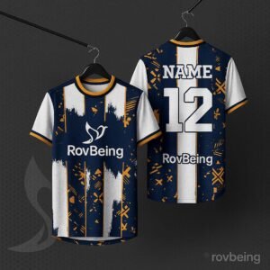 Navy Burst Jersey