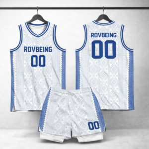 rovbeing-white-blue-heritage-basketball-kit-custom-jersey-shorts-set